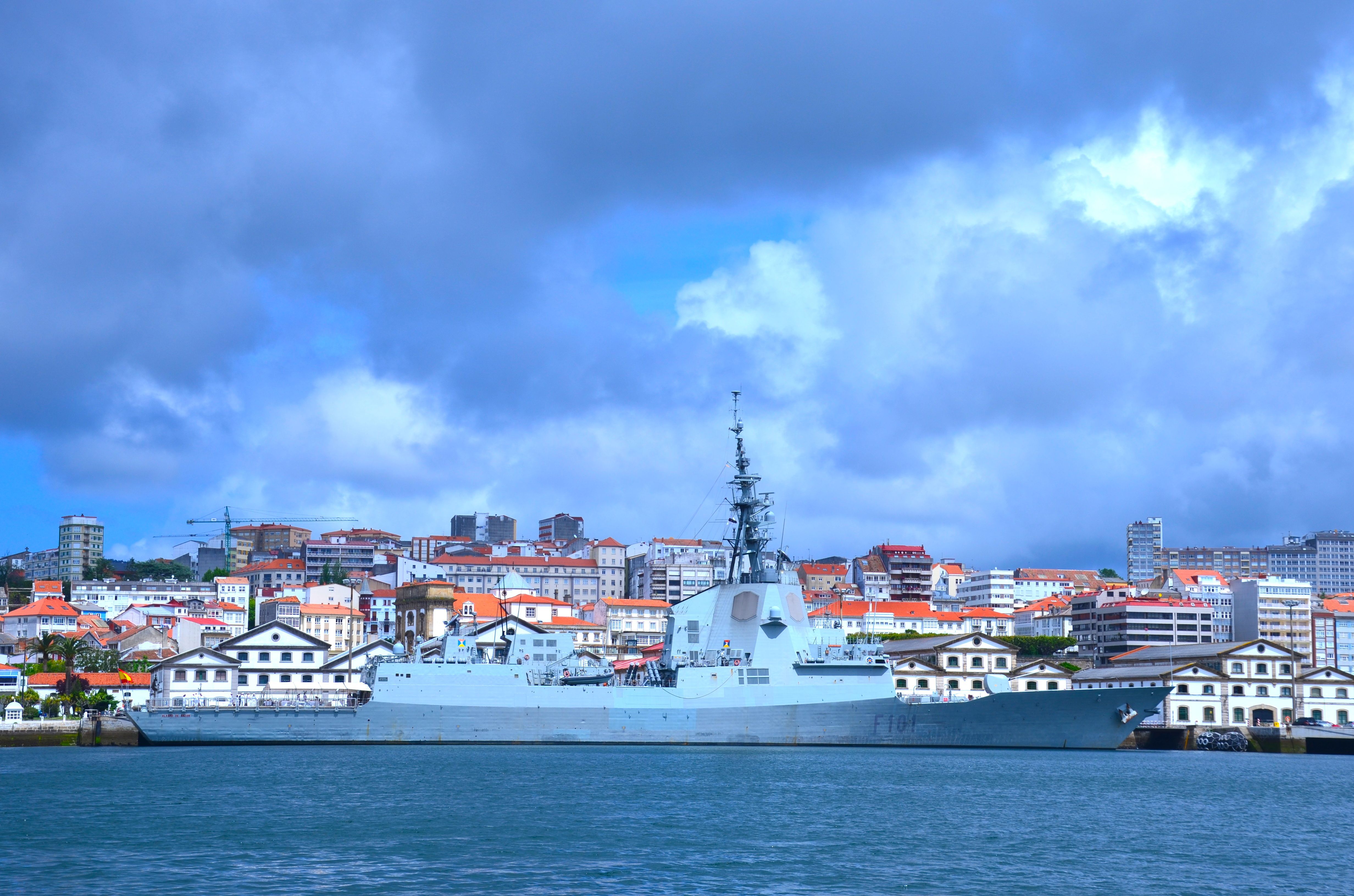 Ferrol desde el velero