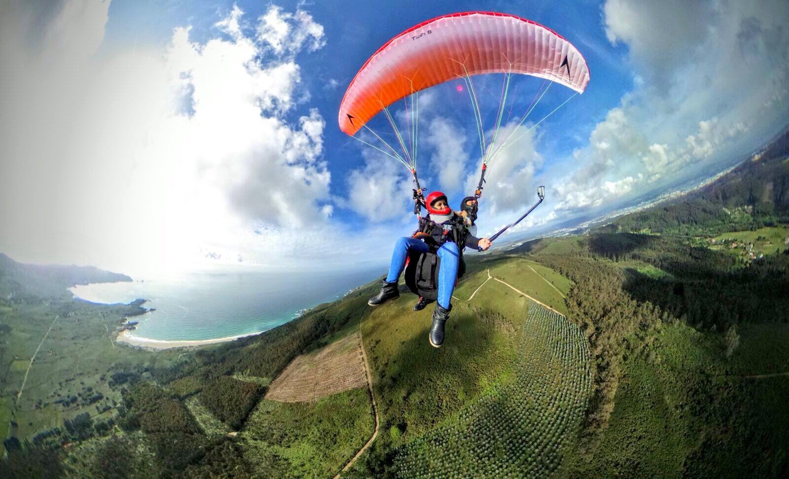 Parapente en Ferrol