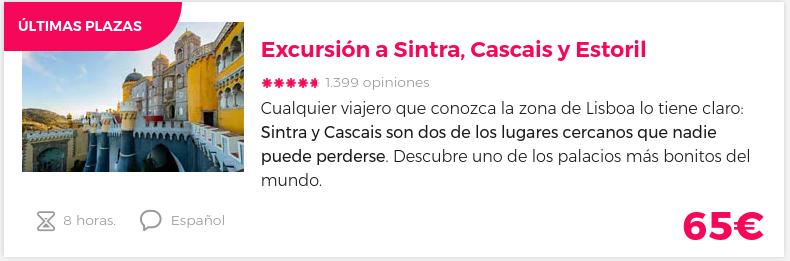 Excursión sintra cascais estoril Excursión sintra cascais estoril